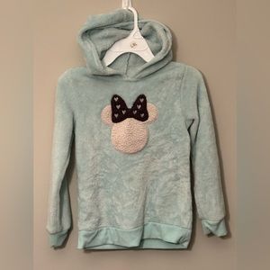 Dinsney 6X Minnie Mouse Soft Fuzzy Hoodie